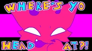 (FLASHING) WHERES YO HEAD AT / ANIMATION MEME - flipaclip