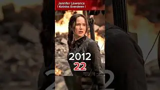 The Hunger Games 2012 vs 2025 #thehungergames #thenandnow #moviecast #shorts #jenniferlawrence