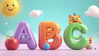Alphabet Adventure A&ndash;Z Rhymes | Fun Learning ABC Song for Kids | 3D Animated Letters & Animals