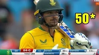 Quinton D Cock Fastest 50   of all time. #fastest 50 #fastest100 #cricket #t20 #cricketvideo #six