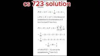 assignment solution cs723/cs723 assignment