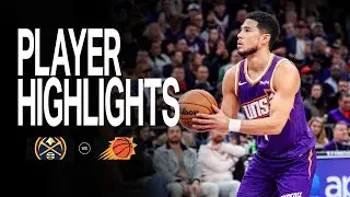 Devin Booker scores 24 points in Phoenix Suns game against the Denver Nuggets