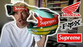 NEW SUPREME x FOX x HONDA ITEMS IN HAND!! PICKUPS & REVIEW!! *FIRE*