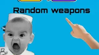 Playing with random weapons only(rivals)