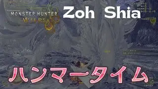 4K [モンハンワイルズ] ゾシアにハンマータイム [ハンマー]