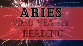 ARIES 2020 YEARLY READING! 💫 LOVE 😍 MONEY 💰 CAREER 🍾 PREDICTIONS