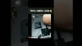Triple camera scam