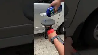 METALLIC CAR WAX USING A POLISHING MACHINE? GO ON!!!!!