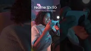 Shake the world with the dual speakers of realme 12x 5G