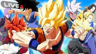 LIVE NOW 🔴 SURPRISE! Trying Out EVERY CHARACTER With PATCH 1.33 In DBFZ!