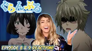 ТЫ 🐓 ЗАБЛОКИРОВАН! РЕАКЦИЯ НА 8 И 9 ЭПИЗОДЫ GRAND BLUE!