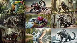 Incredible Crocodile Hybrids | Astonishing Animal Fusion Creations!