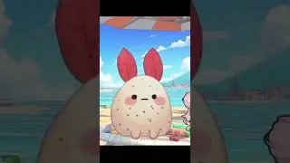 -Egg- Strawberry Seabunnies form of Usachi Yui  #vtuber #yuinema #svp #vtuberclips #stellarversepro