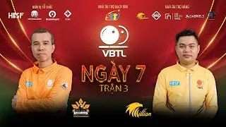 GIẢI BILLIARDS CAROM 3 BĂNG TEAM LEAGUE 2025 || SEASON 1 - TRẬN 3 - NGÀY 31/12 || SCTV THỂ THAO