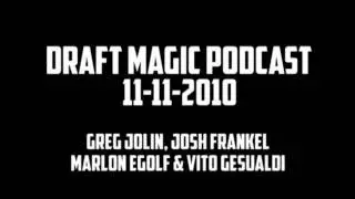 Подкаст DraftMagic 11.11.2011 &mdash; Часть 1