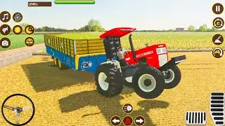 sawraj 855 tractor trolley game | tractor trolley simulator game | #game 