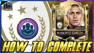 ICON 90 ROBERTO CARLOS HOW TO COMPLETE!! FIFA MOBILE 18 NEW ICONS SBC ROBERTO CARLOS UNLOCKED (EASY)