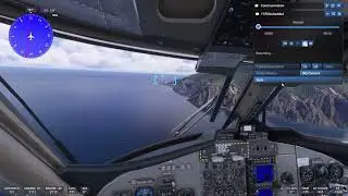 Landing at Saba airport