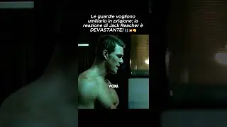 "AVEVATE L'OPZIONE DI ANDARVENE!" ⛓️ Jack Reacher umilia le guardie della prigione! #JackReacher