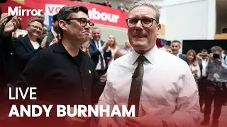 LIVE: Andy Burnham speaks on Social Justice panel after MP candidacy blocked by Labour