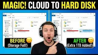 Is Viral Trick ne Laptop PC ki Storage Problem Khatam kar di! | Mount Cloud as Physical Drive