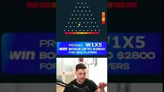 🎰X1000 IN PLINKO😱 #shorts #1win #casino #slots #gamble #plinko #gambling #germany #usa
