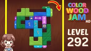 Color Wood Jam Level 292 Solution Walkthrough
