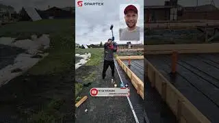 МОЩНЫЕ РЕБЯТА!!! МОНТАЖ ОПАЛУБКИ  | SPARTEX | #кирпич #строительство #дома #дом
