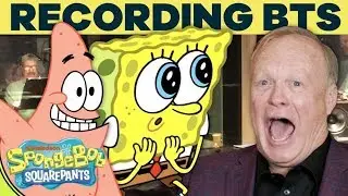 SpongeBob Recording Session BTS! 🎥