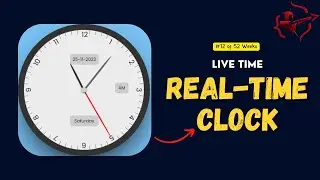 Build a Real-Time Analog Clock with JavaScript (Portfolio Project)