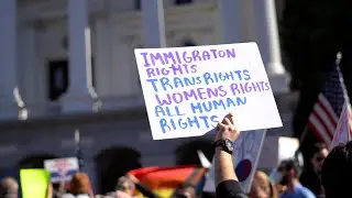 Hundreds protest Project 2025 amid Trump&rsquo;s new policies at California Capitol