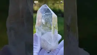 Himalayan Clear Quartz, Self-healed Floater Crystal, Trigonic Record Keeper, 236g