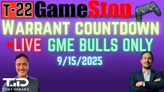 Gamestop LIVE - T-22 GME Warrant Countdown