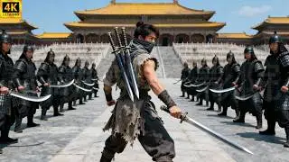 單槍匹馬闖皇宮！小夥金蛇劍出鞘，上千御林軍都擋不住！ 🔥 #功夫 #動作 #武俠 # MMA
