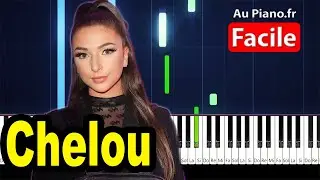 Eva Queen - Chelou Piano Cover Tutorial Instrumental Paroles