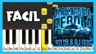 Montagem Rebola - TUTORIAL PIANO F&Aacute;CIL #funk #funkbrasil