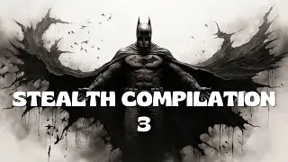 Creative Stealth Hacking and Sabotage in BATMAN Arkham Knight | same map Stealth Compilation  3