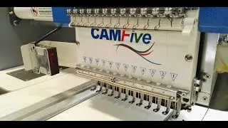 Bordadora de 2 cabezales CAMFive - Tecnolog&iacute;a a su alcance