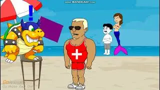 Rookie Steals the Lifeguard's Job at the Beach/Grounded