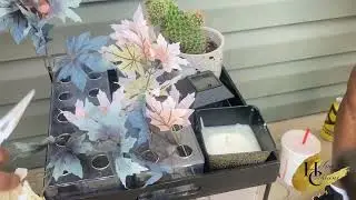 No Skill Fall Decor Series Part 2- Floral Centerpieces