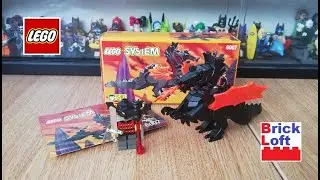 Lego 6007 Classic Castle Count Bat Lord and Dragon from 1997! - Building a Tiny Lego Set