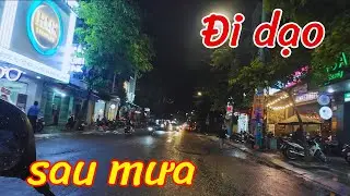 Phố ngừng mưa tranh thủ đi dạo Quy Nhơn