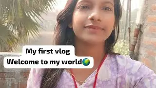 My first vlog good morning pls support 
