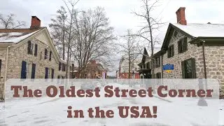 Immersive Walking Tour with Binaural Recording | ASMR Walk in the Snow | Oddly comforting 😴