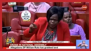 Controversial debate on the allegations of land grabbing by DP Ruto