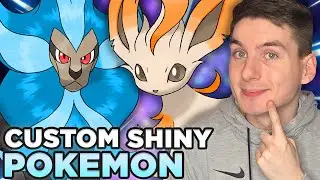 I Made Custom Shiny Forms For Pokemon With Bad Shinies #Shorts