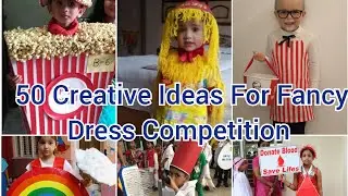 Fancy Dress Ideas|Fancy Dress  Competition First Prize|Unique Fancy Dress Ideas