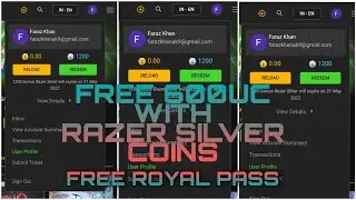 In Just  2 minute 1200 silver coins in your razer gold&silver account || M24 Jacky ||