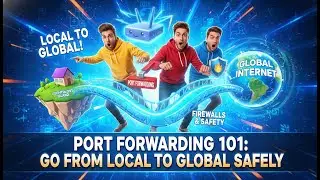 Port Forwarding: Go From Local to Global Safely #portforwarding  #networking  #techtips  #sysadmin