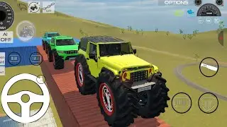 Drive Yellow  Thar and Unloading Stone Thar in Game 🔥#thar #fortuner Part-808
